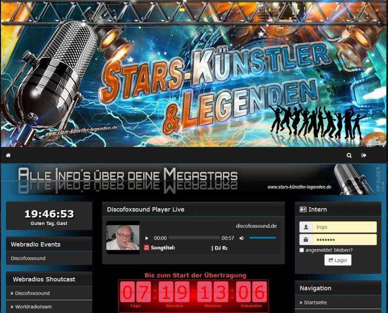 Stars-Künstler-Legenden