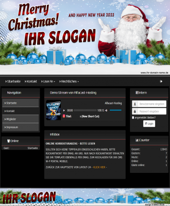 Feiertag Templates weihnachten_v1_001 weihnachten_v1_001