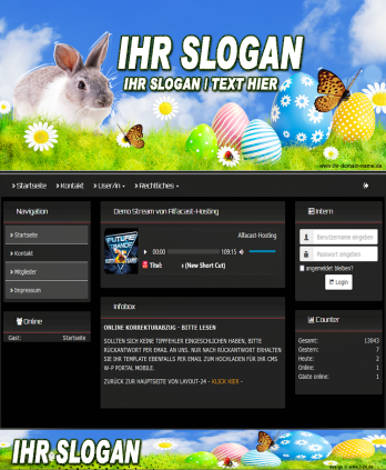 Feiertag Templates ostern_v1_001 ostern_v1_001